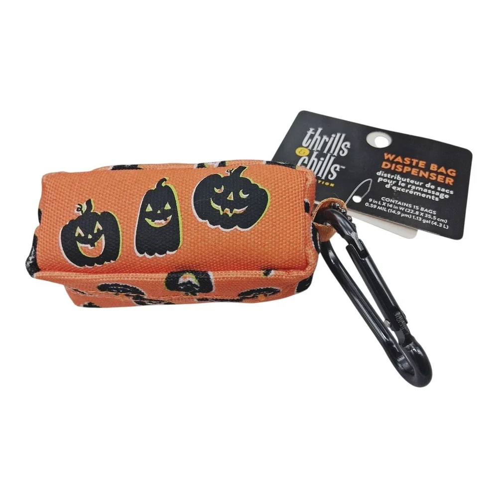 Spooky Fun Dog Toy Bundle! 6 Halloween & Crazy Comfy Crinkle Squeaky- Treat Mat